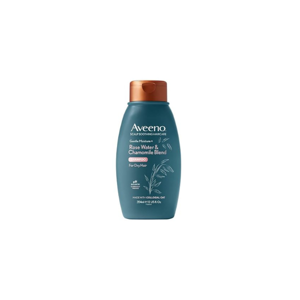 Aveeno Itchy Scalp Shampoo with Rosewater & Chamomile for Dry hair and Scalp 354ml