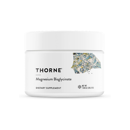THORNE Magnesium Bisglycinate, Powdered Magnesium Formula, 60 Servings