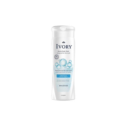 Ivory Mild & Gentle Original Scented Body Wash, 12 Ounce