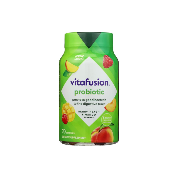 Vitafusion Probiotic Gummies | 5 Billion CFU Per 2 Gummies