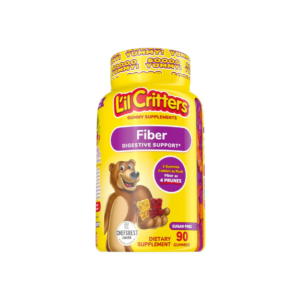 Vitafusion Fiber Well Fit Gummies, 90 Count and L’il Critters Kids Fiber Gummies, 90 Gummies