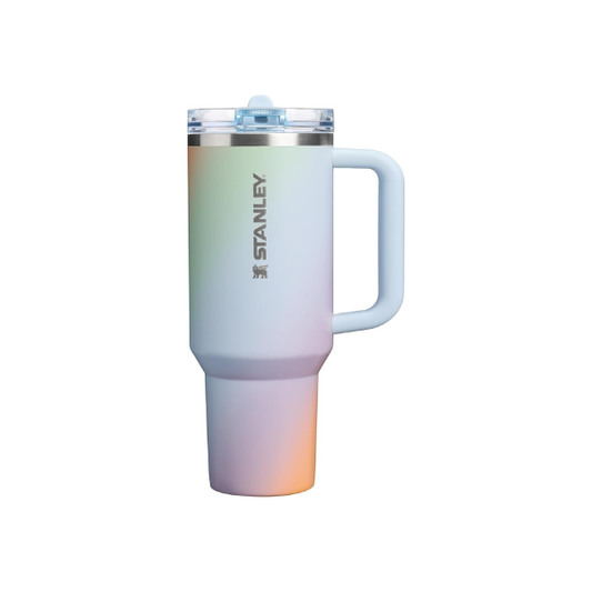 STANLEY Quencher ProTour Flipstraw Tumbler, 40 oz, Sunrise Spiral