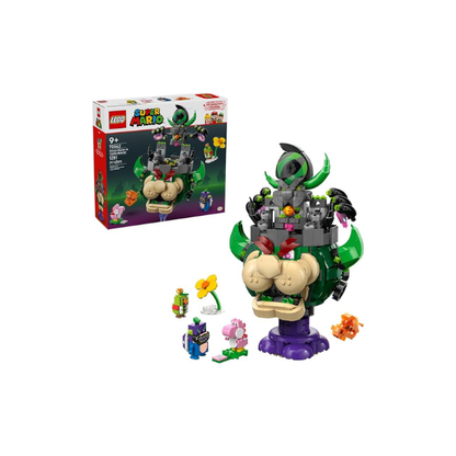 LEGO Super Mario Prince Florian & Castle Bowser Building Toy - Pretend Play Set for Boys & Girls, Ages 9+ - Building Blocks for Kids W/Digital Action & 4 Toy Figures - Gift Idea for Birthdays - 72042