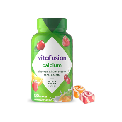 Vitafusion Calcium Gummies 500 mg Per 2 Gummies with Vitamin D3