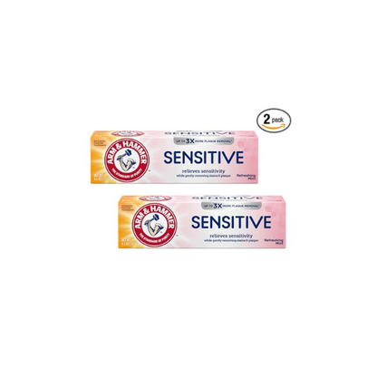 ARM & HAMMER Sensitive Teeth & Gums Toothpaste 4.5 oz (Pack of 2)