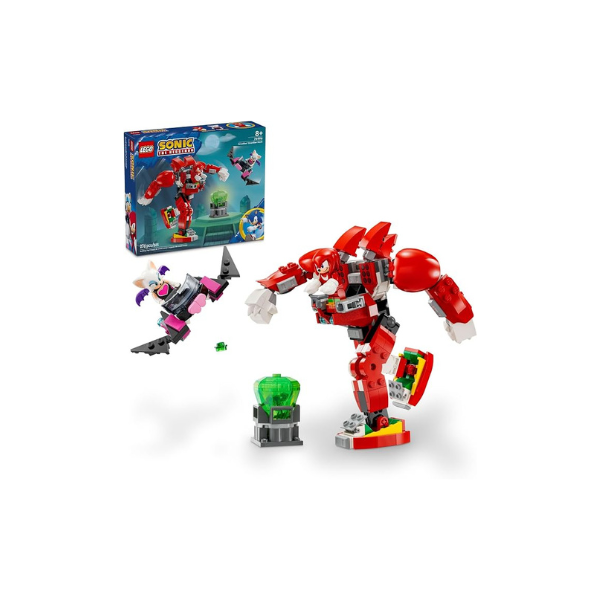 LEGO Sonic The Hedgehog Knuckles’ Guardian Mech 76996 | Back to School Gift for Students, Building Toy, Boys & Girls, Ages 8+, Sonic Action Figure Set, 276 pieces, 2 Minifigures
