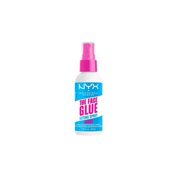 NYX Professional Makeup The Face Glue Transfer Resistant Makeup Setting Spray, 2 fl oz