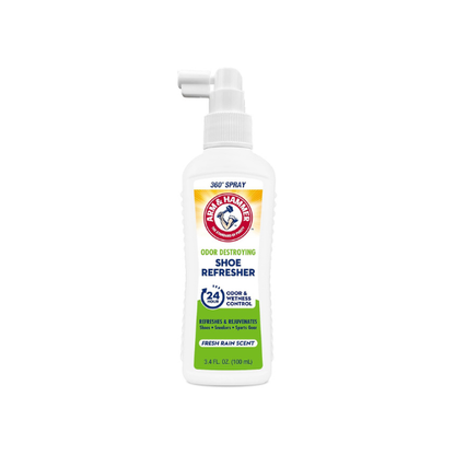 Arm & Hammer Shoe Refresher & Deodorizer Spray, Fresh Rain, 3.4 oz