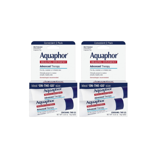 Aquaphor Advanced Therapy Healing Ointment, Multipack, 4 x 0.35 OZ