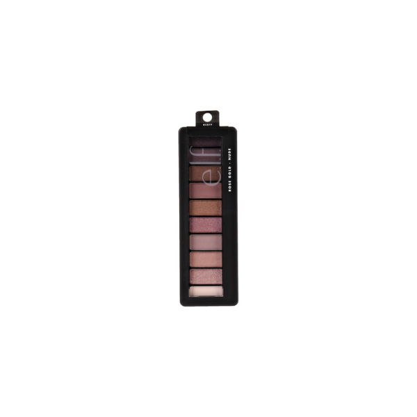e.l.f. Perfect 10 Eyeshadow Palette, Nude Rose Gold