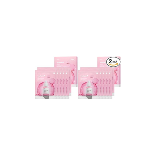 medicube PDRN Pink Peptide Ampoule Sheet Mask 10EA (Pack of 2)