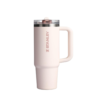 STANLEY Quencher ProTour Flipstraw Tumbler, 30 oz, Rose Quartz