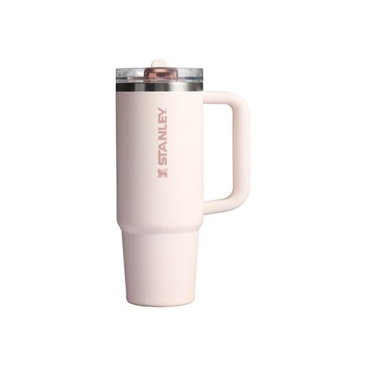 STANLEY Quencher ProTour Flipstraw Tumbler, 30 oz, Rose Quartz
