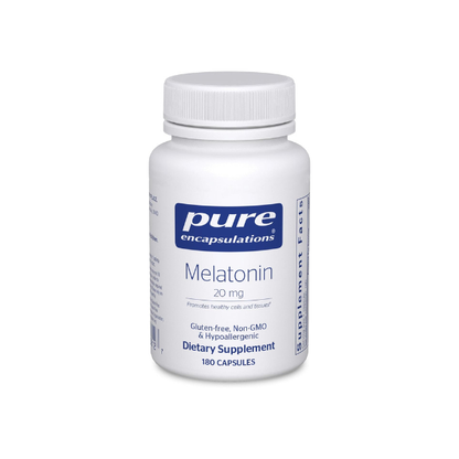 Pure Encapsulations Melatonin 20 mg, 180 Capsules