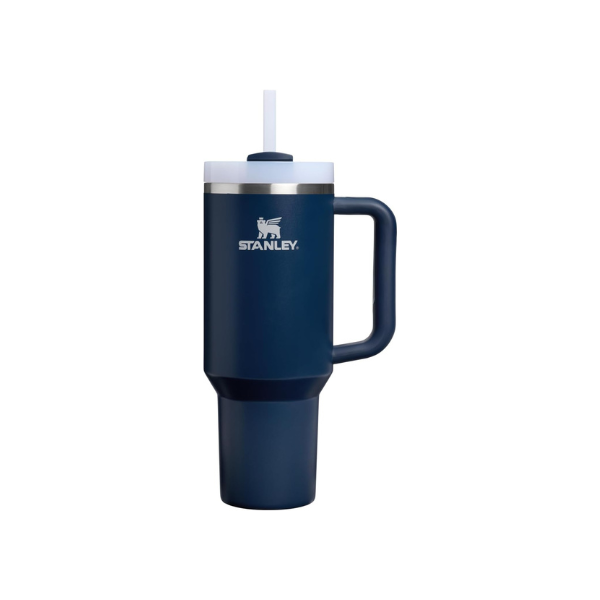 STANLEY Quencher H2.0 Flow State Tumbler, 40 oz, Dark Navy