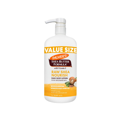 Palmer's Raw Shea Body Lotion for Dry Skin (33.8 Oz)