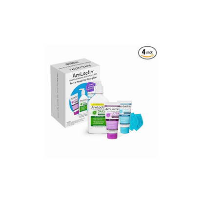 Amlactin Essentials Skin Care Set, Lactic Acid Body & Foot Care