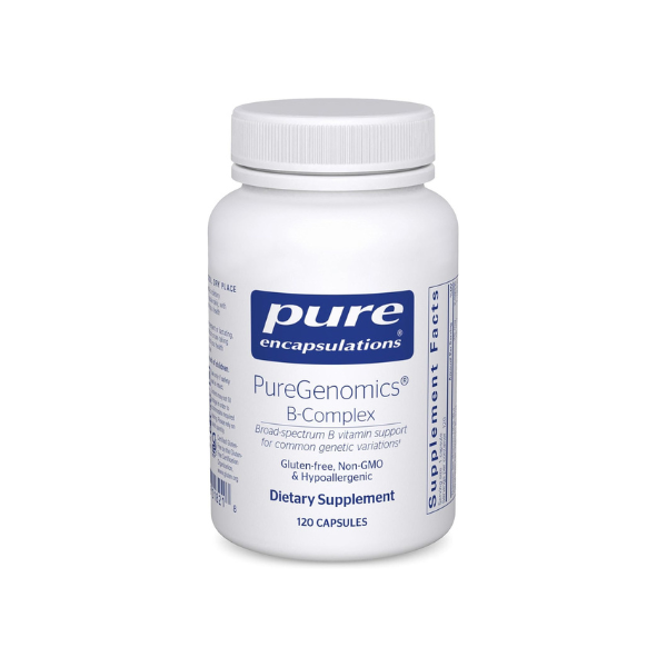 Pure Encapsulations PureGenomics B-Complex, 120 Capsules