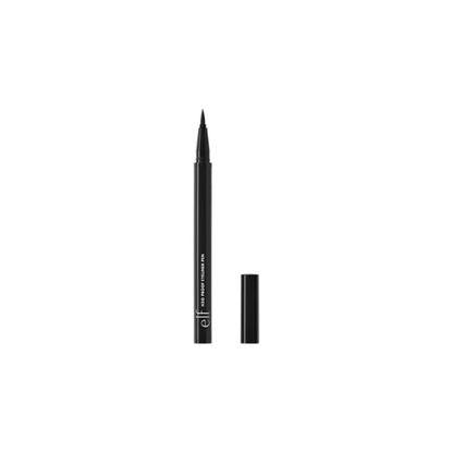 e.l.f. H2O Proof Waterproof Eyeliner Pen, Jet Black 81109, 0.02 fl oz