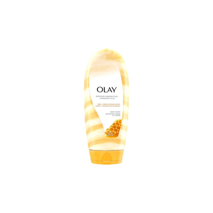 Olay Body Wash, Moisture Ribbons Plus Shea and Manuka Honey, for All Skin Types, 18 fl oz