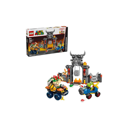 LEGO Super Mario: Mario Kart – Bowser’s Castle Building Toy for Kids - Pretend Play Set for Boys & Girls, Ages 9+ - Nintendo Gift Idea for Young Gamers - W/Yoshi & Bowser Toy Figures - 72039