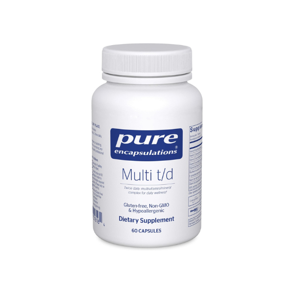Pure Encapsulations Multi T/D, 60 Capsules