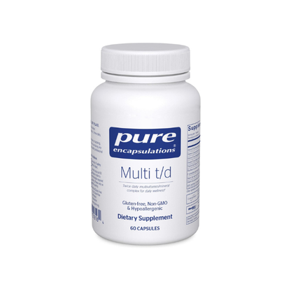 Pure Encapsulations Multi T/D, 60 Capsules