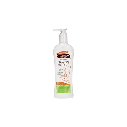 Palmer's Cocoa Butter Formula with Vitamin E + Q10 Firming Butter Body Lotion, Postpartum Essentials Skin Care, Shea Butter, Collagen and Elastin, 10.6 Fl Oz