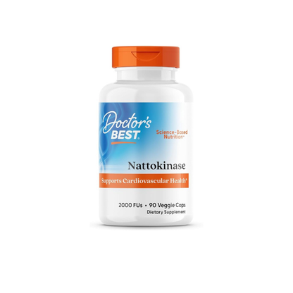 Doctor's Best Nattokinase 2000 FU Supplement, for Men & Women, 90 Veg Caps