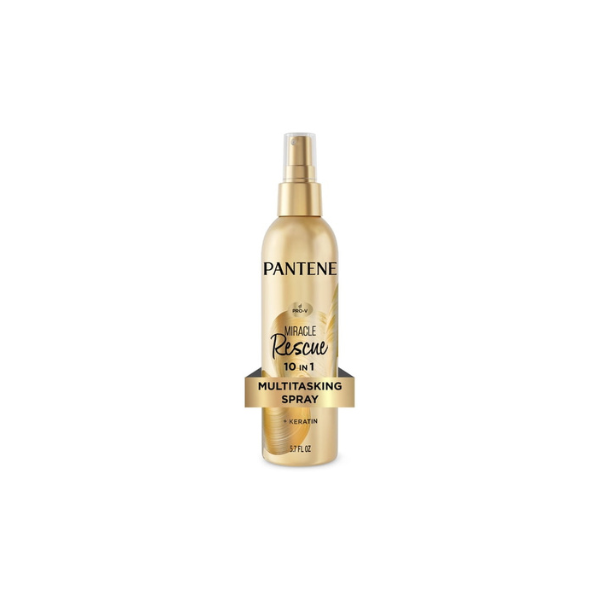 Pantene Leave in Conditioner Miracle Rescue 10 in 1 Multitasking Spray, 5.7 fl oz