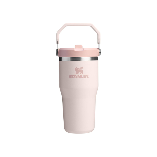 STANLEY IceFlow 2.0 Flip Straw Tumbler, 20 oz, Rose Quartz