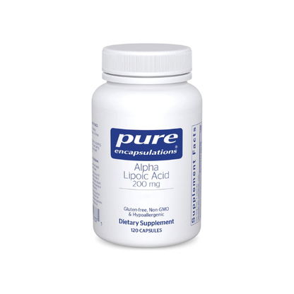 Pure Encapsulations Alpha Lipoic Acid 200 mg, 120 Capsules