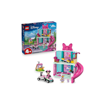 LEGO Disney Minnie’s Pet Hotel Toddler Toy - Minnie Mouse Building Set for Girls and Boys, Ages 4+ - Mickey Mouse Clubhouse Preschool Learning & Educational Toy - Disney Gift Idea for Birthdays- 43274