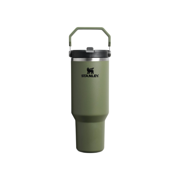 STANLEY IceFlow 2.0 Flip Straw Tumbler, 40 oz, Dried Pine