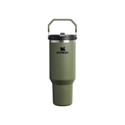STANLEY IceFlow 2.0 Flip Straw Tumbler, 40 oz, Dried Pine