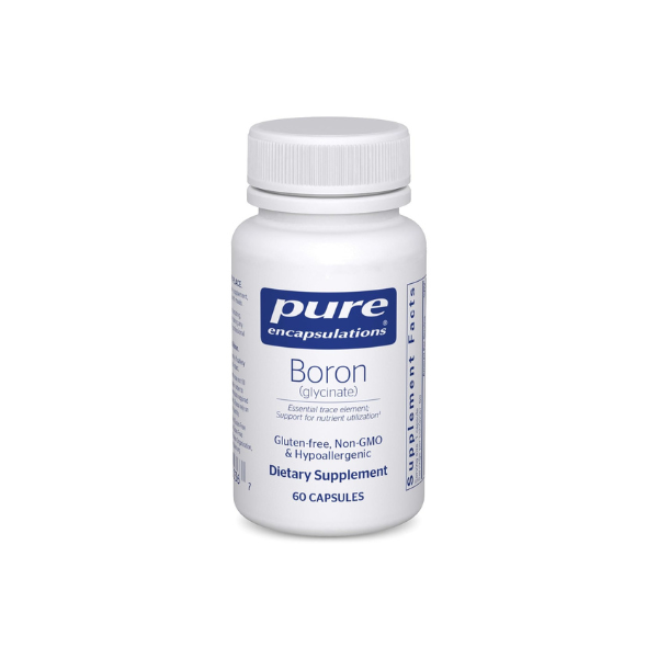 Pure Encapsulations Boron (Glycinate), 60 Capsules