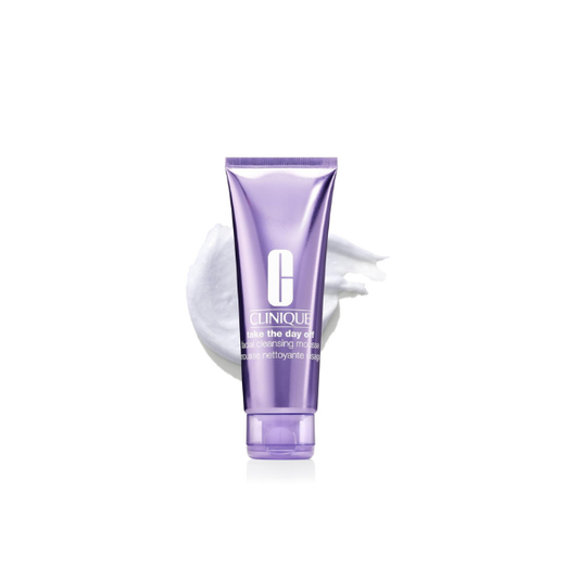 Clinique Take The Day Off Facial Cleansing Mousse With Hyaluronic Acid + Glycerin | Dissolves Makeup, Sunscreen + Pollution | For All Skin Types, 4.2 Fl Oz