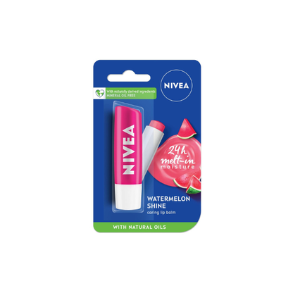 Nivea Fruity Shine Watermelon Lip Balm, 4.8gm