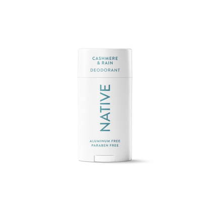 Native Deodorant for Men, Aluminum Free, Cashmere & Rain, 2.65 oz