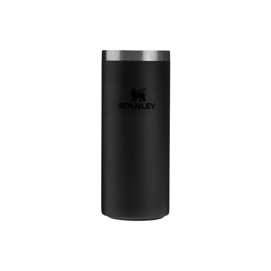 Stanley Everyday Can Cooler Cup 10 oz Slim | Beer, Seltzers, Soda, and Energy Drinks | Doubles as Tumbler | Insulated Stainless Steel Drink Holder | BPA-Free | Black 2.0