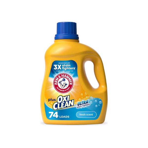 ARM & HAMMER Plus OxiClean Ultra Stain Fighters Liquid Laundry Detergent