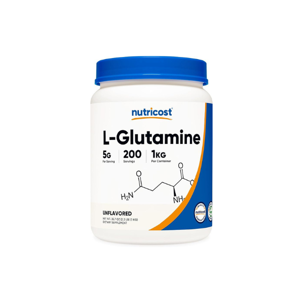 Nutricost L-Glutamine Powder 1 KG - Unflavored, Non-GMO, Gluten Free
