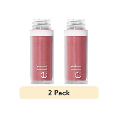 (2 pack) e.l.f. Camo Liquid Blush, Cheeky Lychee, 0.13 fl oz
