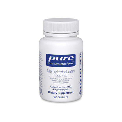 Pure Encapsulations Methylcobalamin 1,000 mcg, 180 Capsules