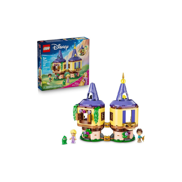 LEGO Disney Princess Rapunzel's Mini Tower 43294 | Building Toys for Girls & Boys, Ages 5+, Princess Castle Playset, Movie Character Figures, 171 pieces, Gift for Birthdays