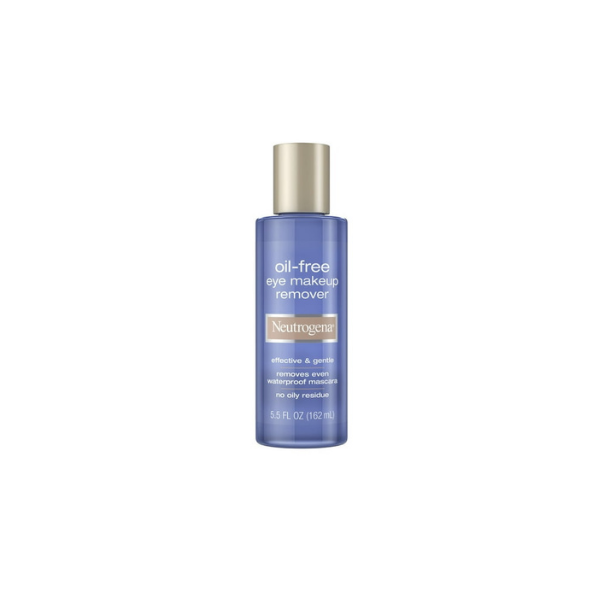 Neutrogena Gentle Eye Makeup Remover, Oil-Free Liquid Makeup Remover for Eyes, 5.5 fl oz