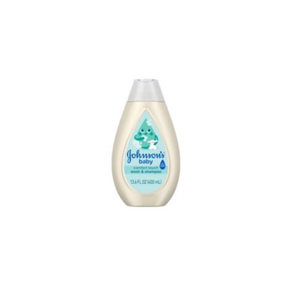 Johnson's Baby Comfort Touch Newborn Wash & Shampoo, 13.6 fl. oz