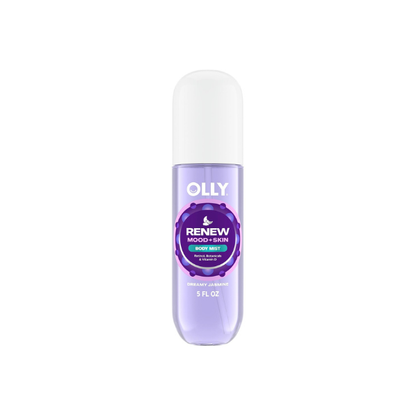 OLLY Renew Body Mist with Retinol & Vitamin D, Dreamy Jasmine Scent, 5 oz