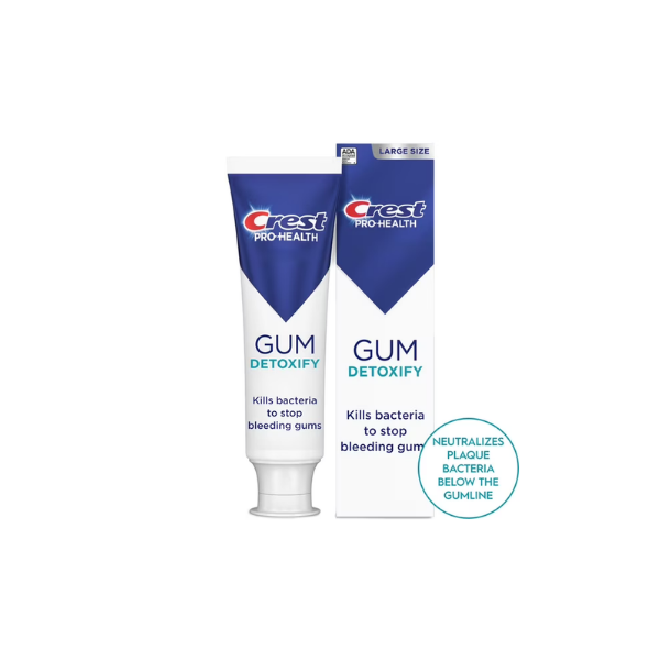 Crest Toothpaste, Pro-Health Gum Detoxify Deep Clean Fluoride Toothpaste, Mint, 4.8 oz