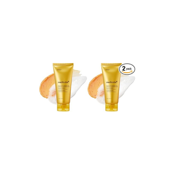 medicube Facial Cleanser Turmeric Capsule Foam Cleanser (Pack of 2)